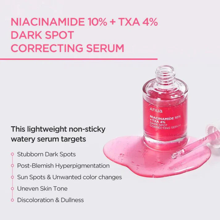 ANUA NIACINAMIDE 10% + TXA 4% SERUM