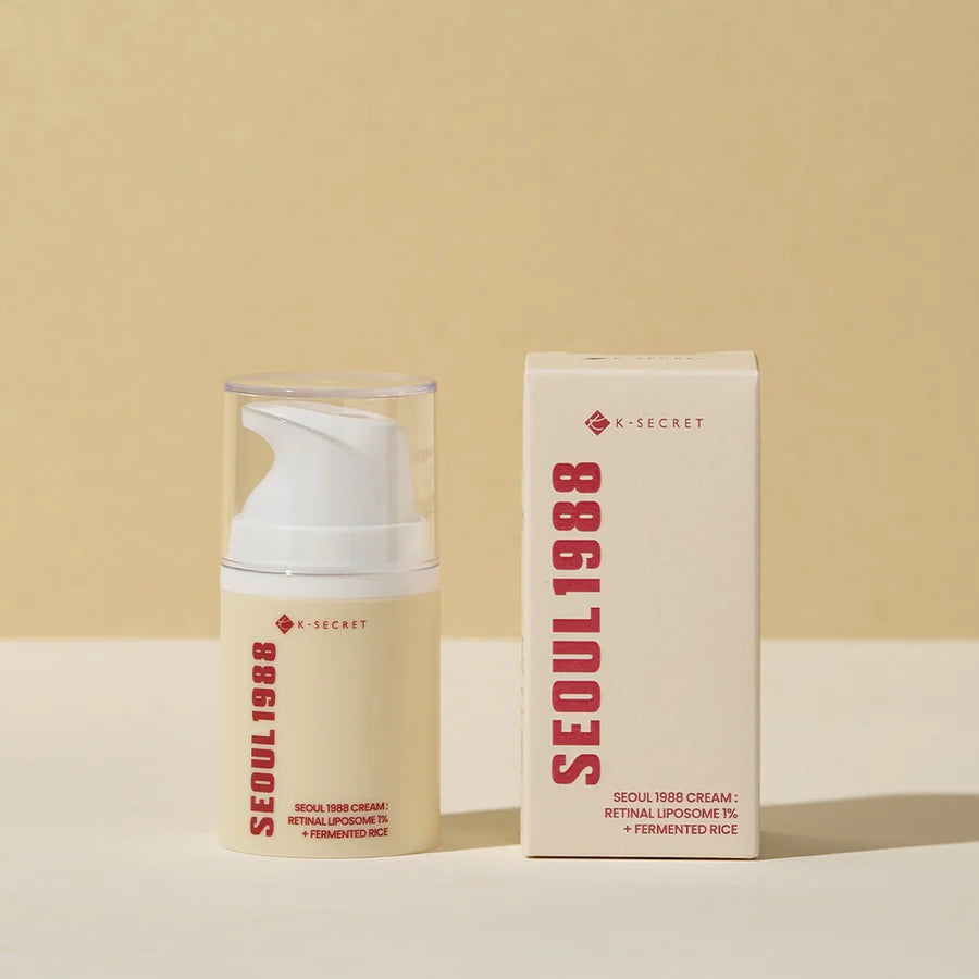 KSECRET SEOUL 1988 CREAM : RETINAL LIPOSOME 1% + FERMENTED RICE