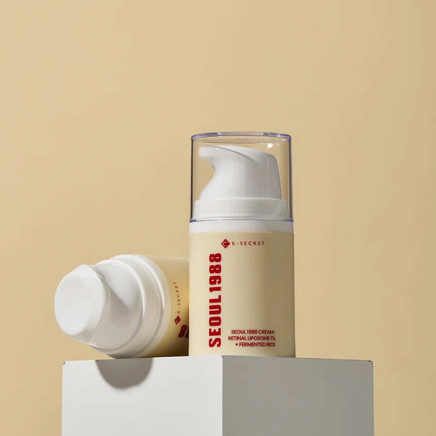KSECRET SEOUL 1988 CREAM : RETINAL LIPOSOME 1% + FERMENTED RICE