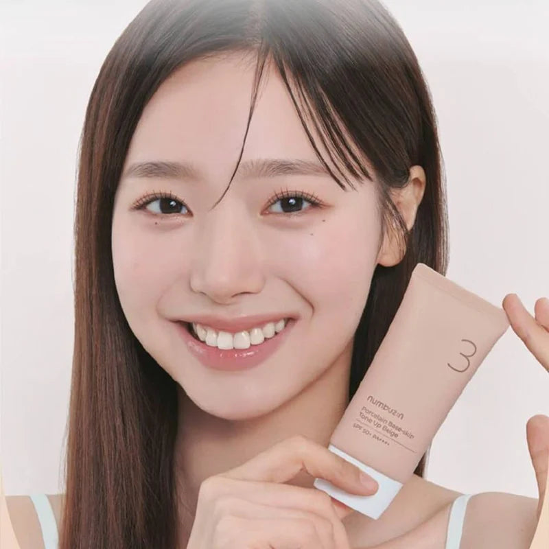 NUMBUZIN NO.3 PORCELAIN BASE-SKIP TONE UP BEIGE 50ML