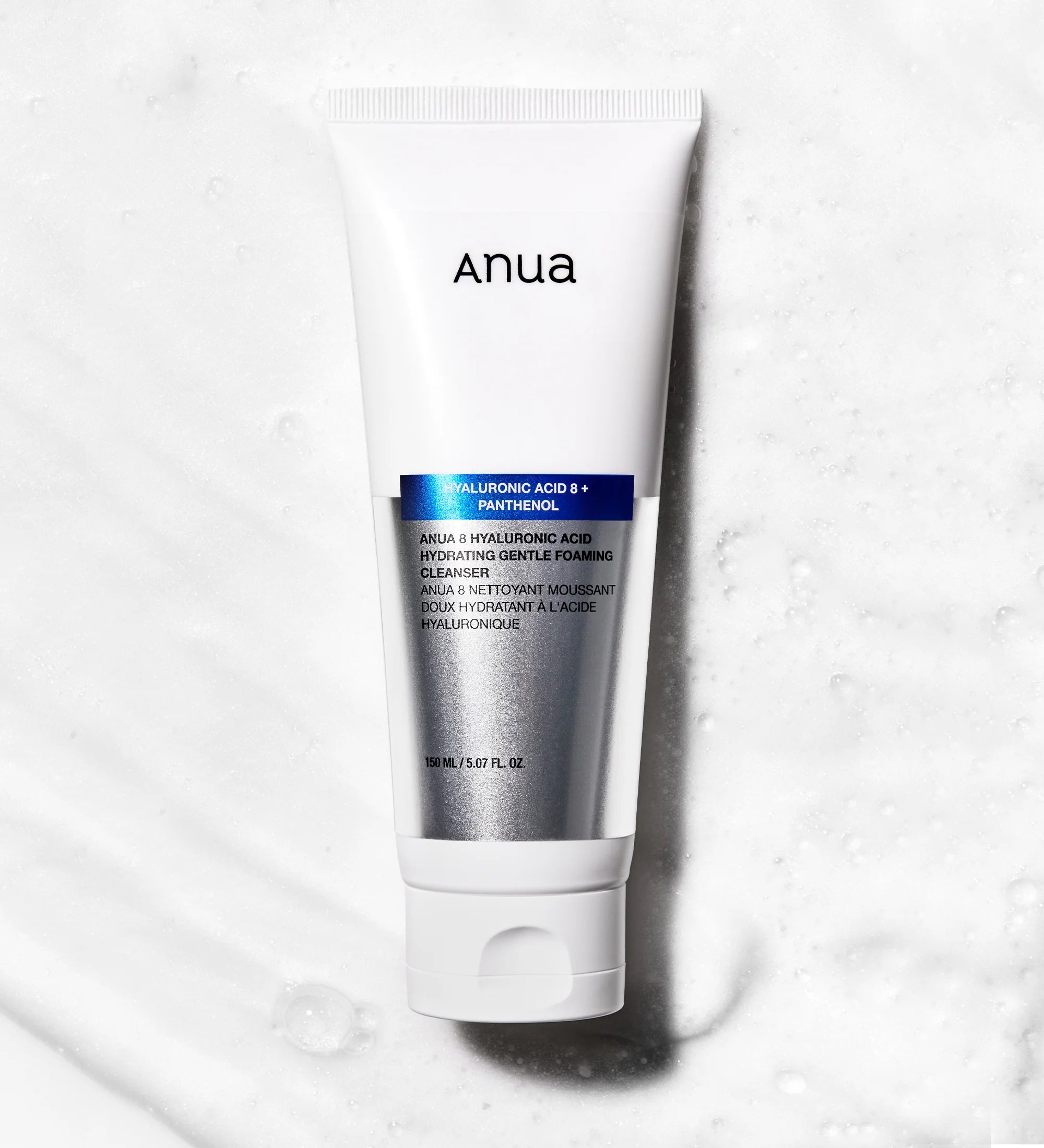 ANUA 8 HYALURONIC ACID HYDRATING GENTLE FOAMING CLEANSER 150ml