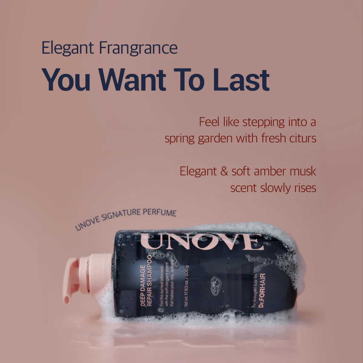 UNOVE DEEP DAMAGE REPAIR SHAMPOO 500ML