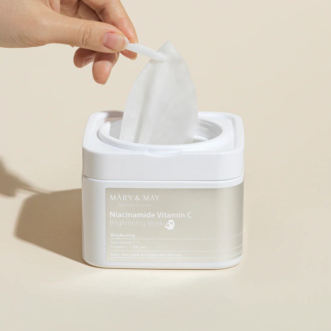 MARY&MAY NIACINMIDE VITAMIN C BRIGHTENING MASK ( 30 MASK )