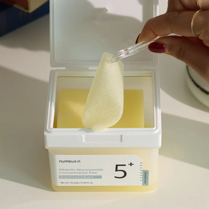 NUMBUZIN NO.5 VITAMIN-NIACINAMIDE CONCENTRATED PAD 180ML(70PADS)