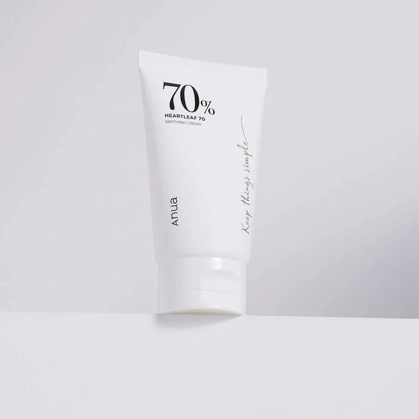 ANUA HEARTLEAF 70% SOOTHING CREAM 100ML