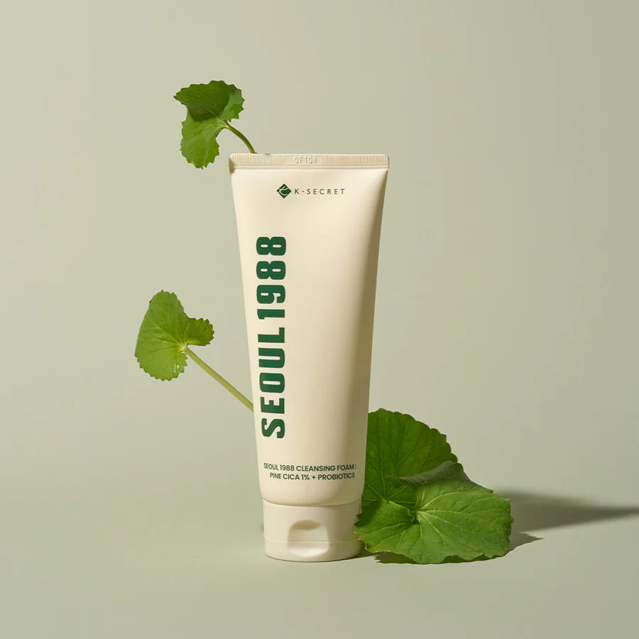 KSECRET SEOUL 1988 CLEANSING FOAM : PINE CICA 1% + PROBIOTICS 150ML