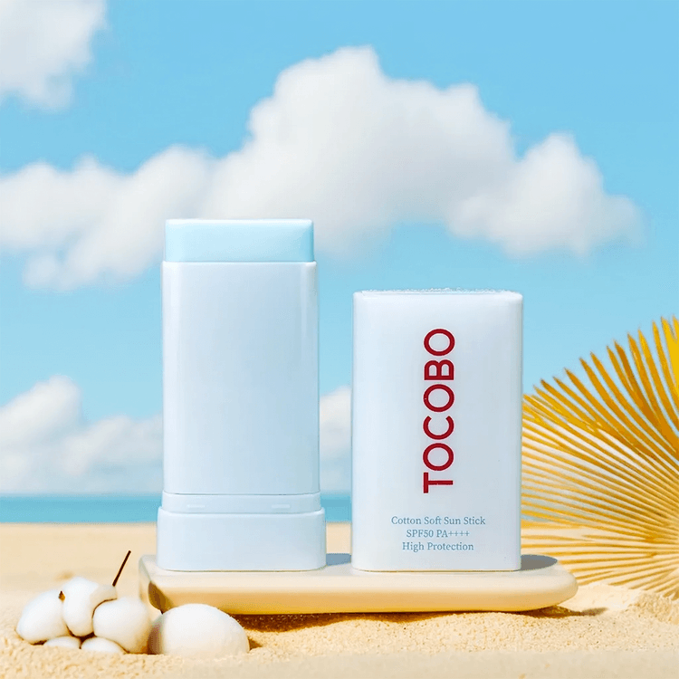 TOCOBO  COTTON SOFT SUN STICK SPF50 PA++++ ( 19G )