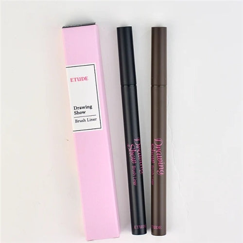 ETUDE- DRAWING SHOW BRUSH EYELINER BLACK