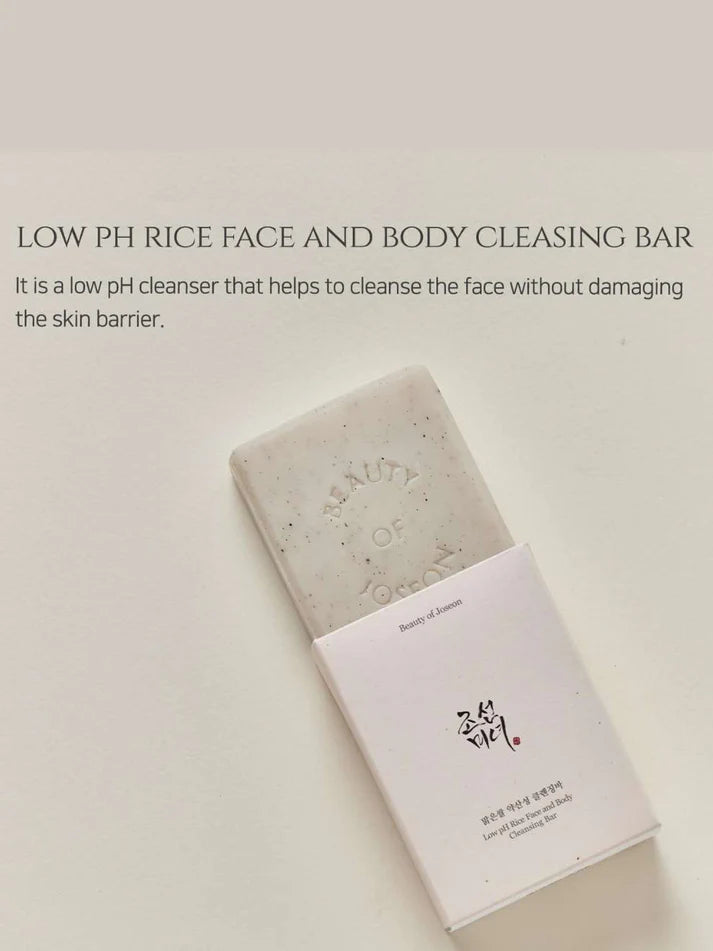 BEAUTY OF JOSEON LOW PH RICE CLEANSING BAR 100G