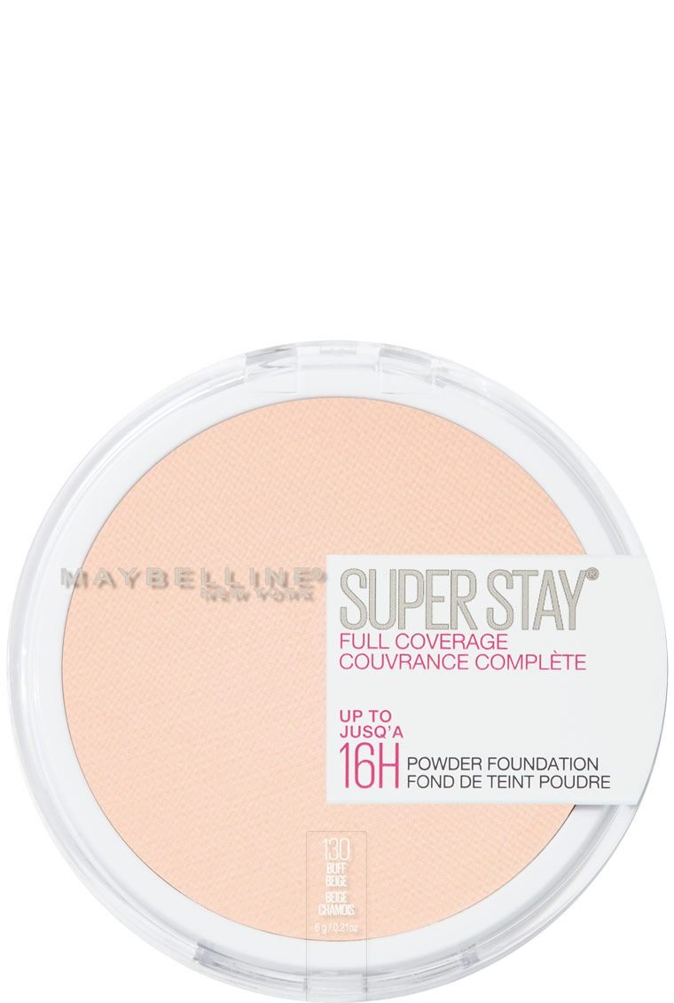 MAYBELLINE SUPER STAY POWDER FOUNDATION 24H MATTE FINISH + FLAWLESS FULL COVERAGE