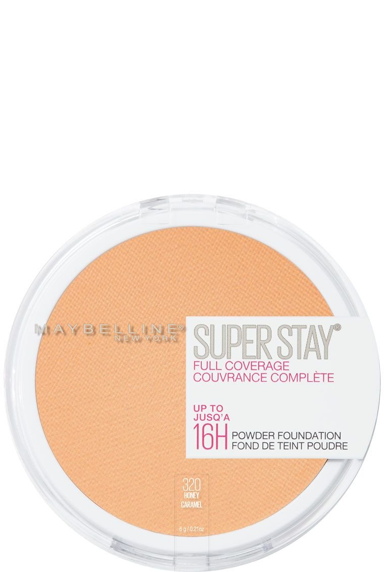 MAYBELLINE SUPER STAY POWDER FOUNDATION 24H MATTE FINISH + FLAWLESS FULL COVERAGE