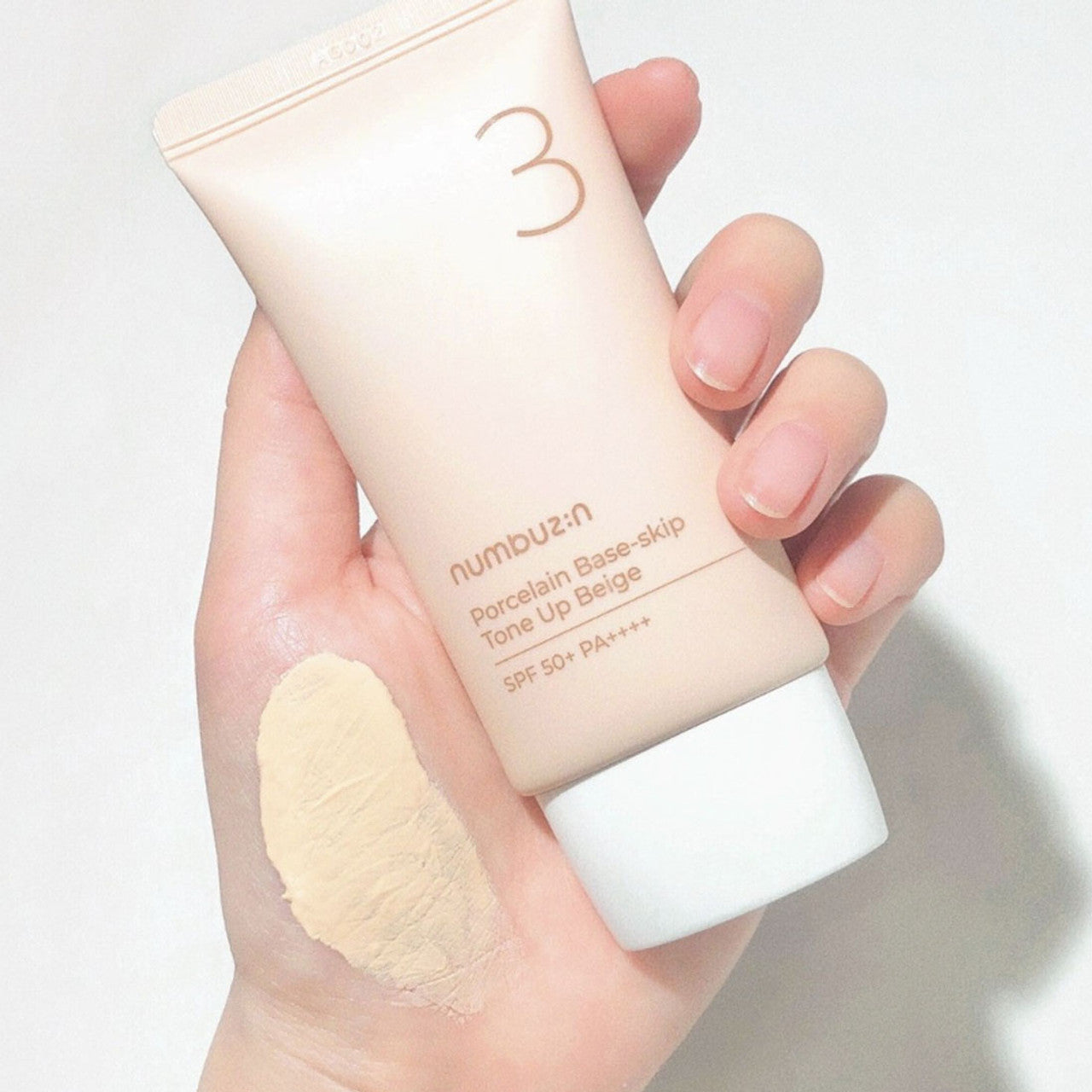 NUMBUZIN  NO.3 PORCELAIN BASE-SKIP TONE UP BEIGE 50ML