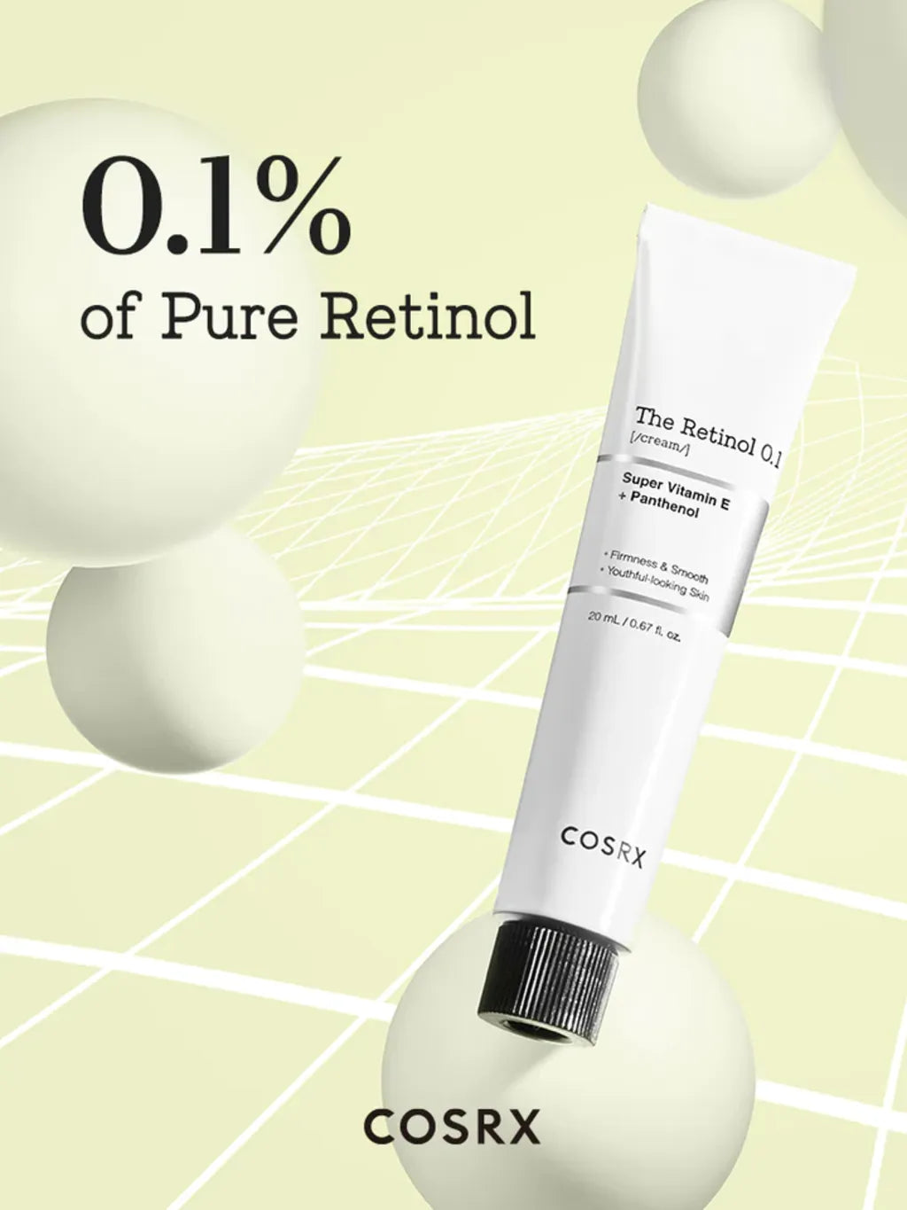 COSRX THE RETINOL 0.1 CREAM ( 20ML )