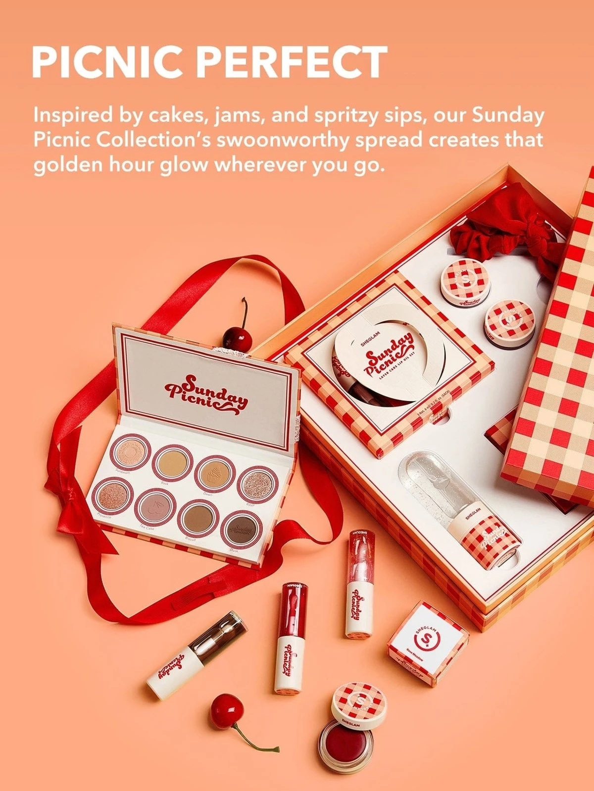 SHEGLAM SUNDAY PICNIC LAYER CAKE LIP OIL SET