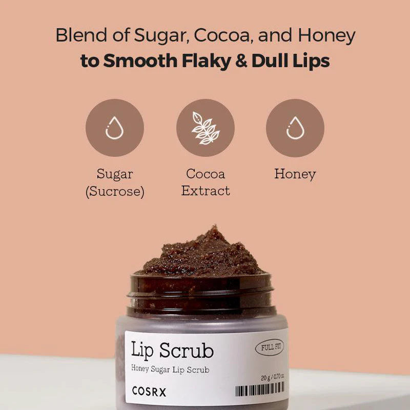 COSRX  FULL FIT HONEY SUGAR LIP SCRUB ( 20G )